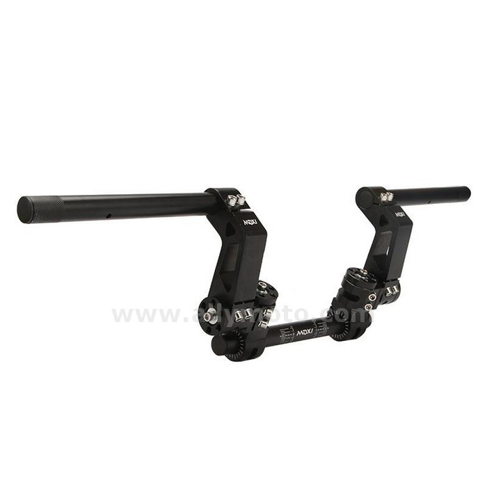 94 125Cc Motorcycle Scooter Adjustable Steering Handle Bar 7-8 Inch Removable Handlebar System Kit Billet Aluminum@3